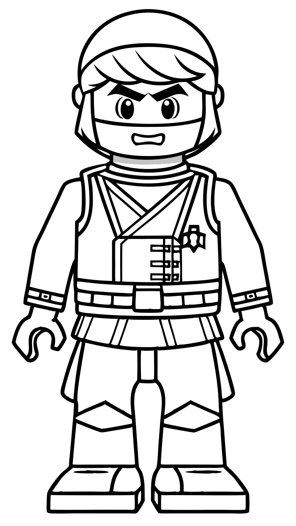 Páginas para colorear de LEGO Ninjago